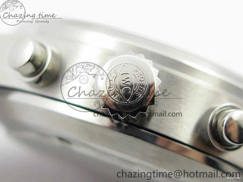 MIROTIME 0109 Pilot Chrono IW377726 ZF 1:1 Best Edition Green Dial on Brown Leather Strap A Trendsetting 7125